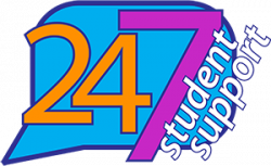 24/7 Student Support Logo