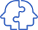 puzzle head icon