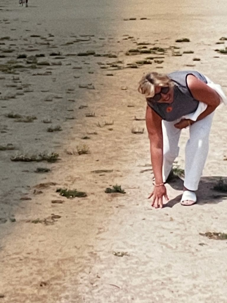 Cathy Ferguson in Olympia, Greece