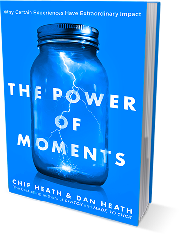 Cover Image: The Power of Moments by Chip Health & Dan Heath