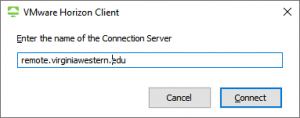 vmware horizon settings