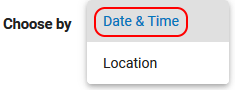 Choose by Date & Time