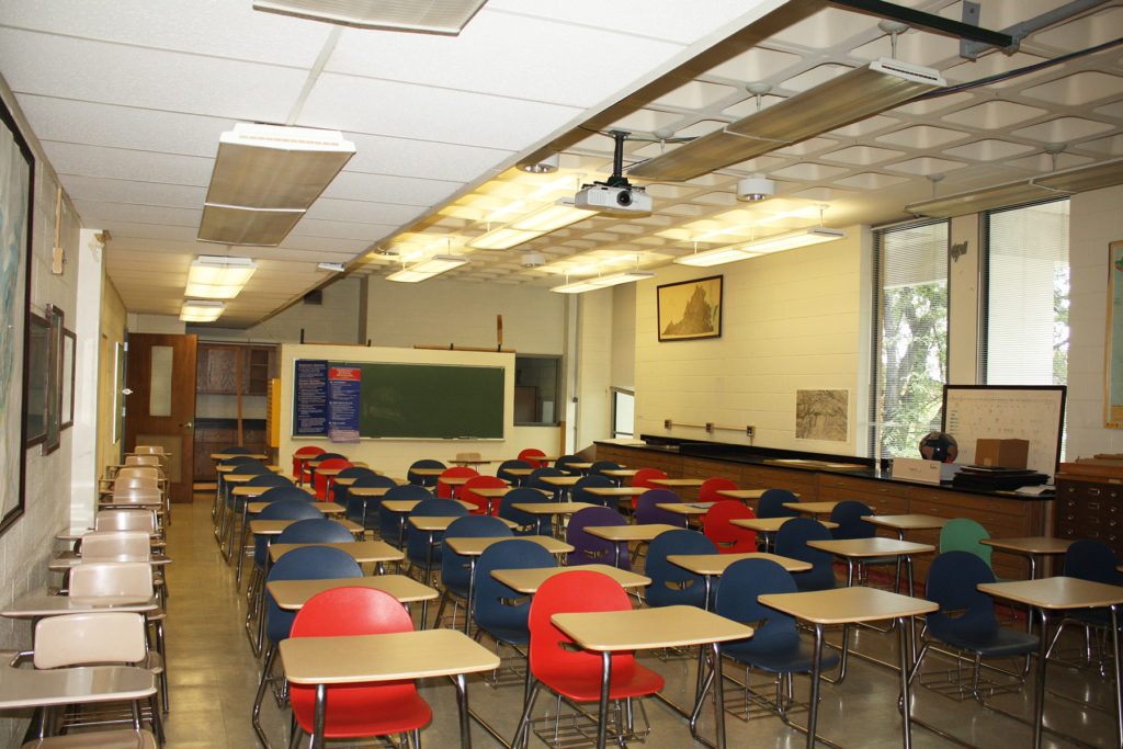 Anderson Hall 2nd floor classroom