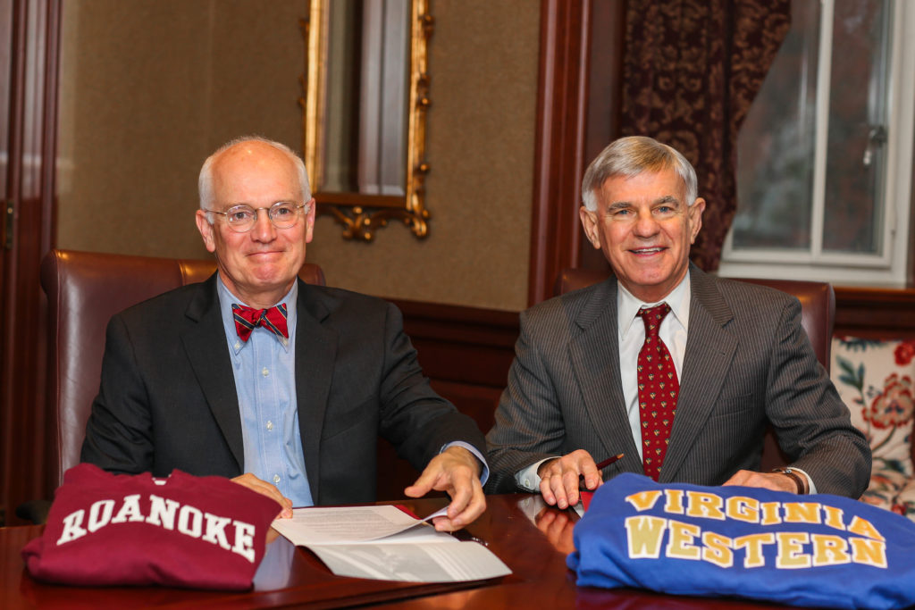 Signing of the articulation agreement