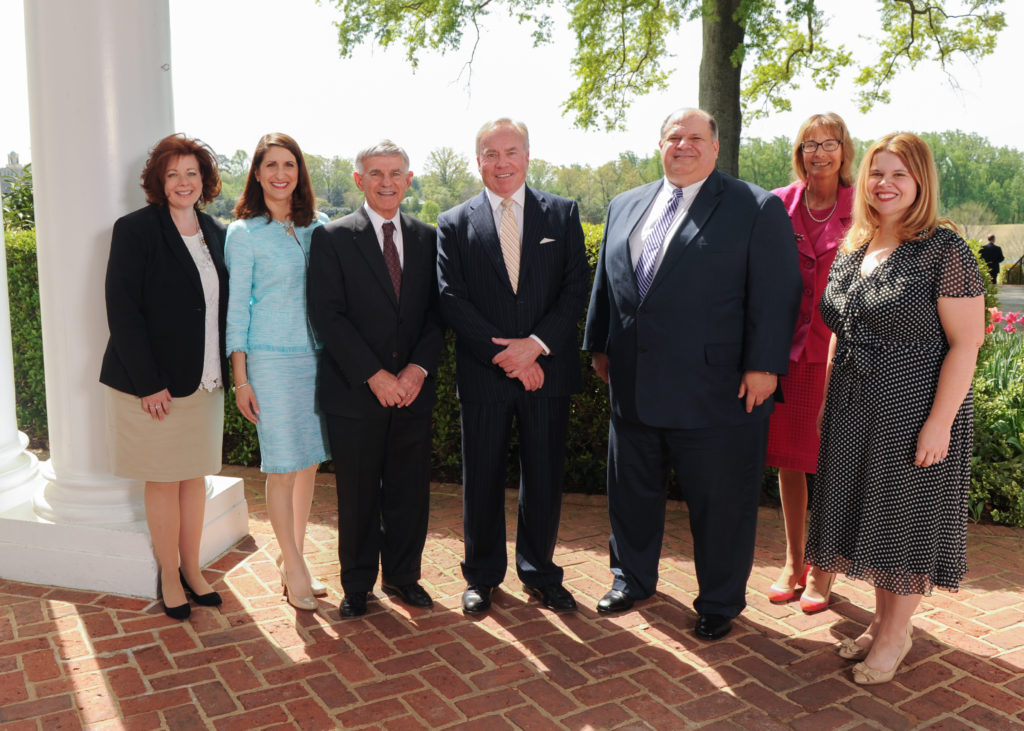 Group receiving 2016 Chancellor's Philanthropy Award