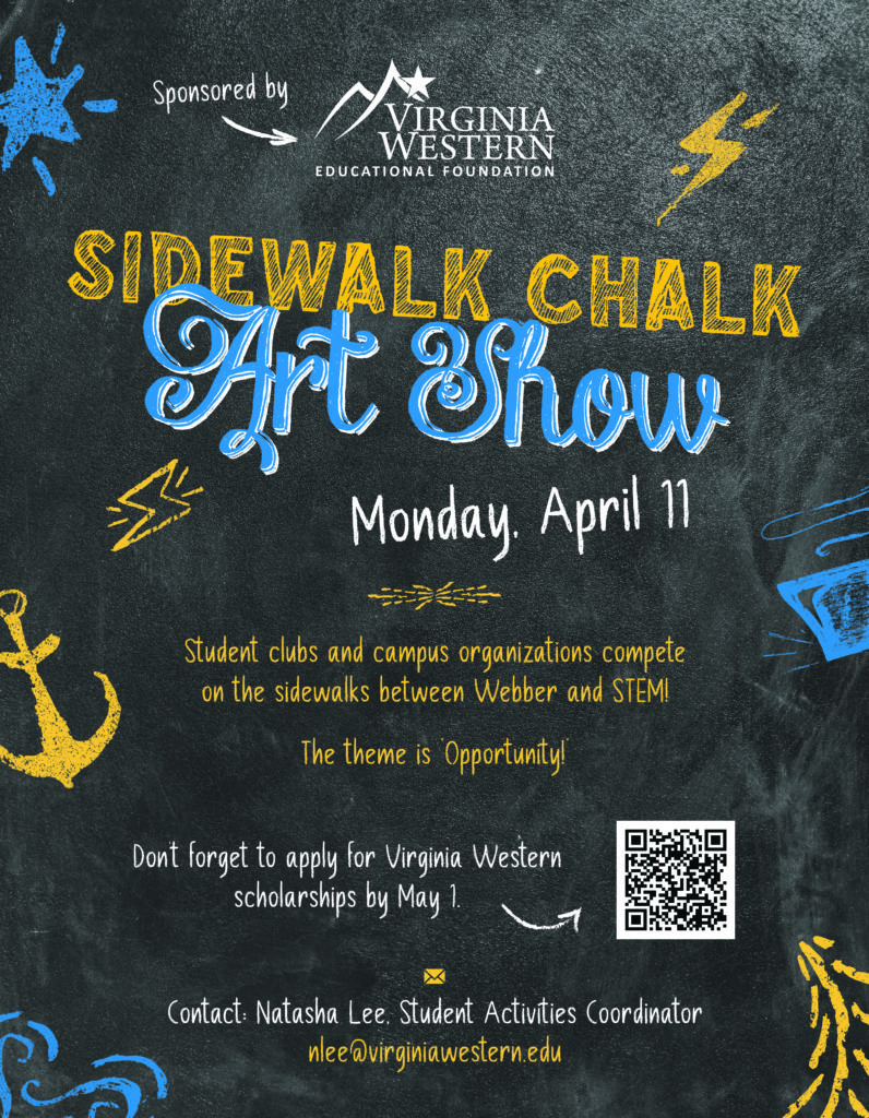 Sidewalk Chalk Art Show Details