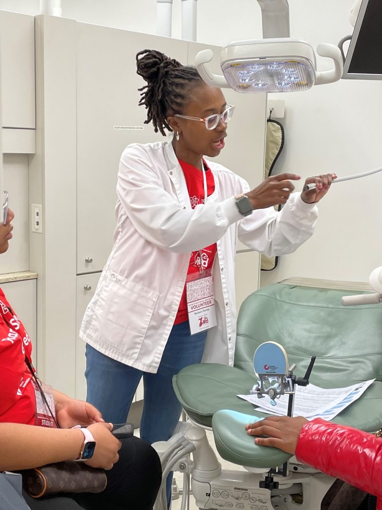 STEM Goes Red included visual and hands-on demonstrations.