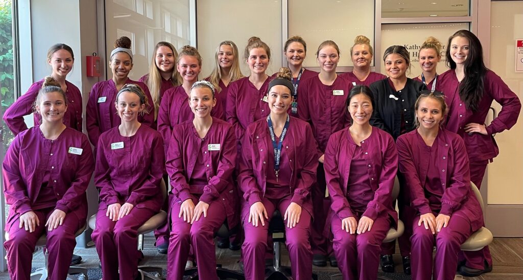 Class of 2024 Dental Hygiene Program graduates from Laurel Ridge Community College.