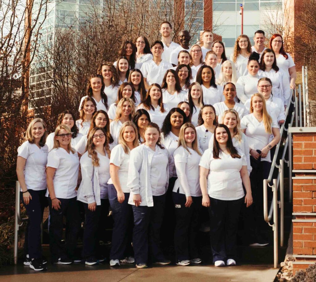 The 2024 Associate of Applied Science (prelicensure-RN) Nursing Program cohort achieved a 100% pass rate on first attempt for the NCLEX-RN.