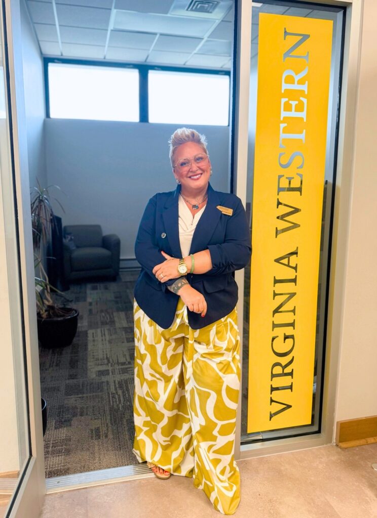RRHA's Resident Services staff work in close collaboration with the Virginia Western's Community Engagement Specialist, Amanda Boltinghouse, based at the EnVision Center. Photo courtesy of RRHA.