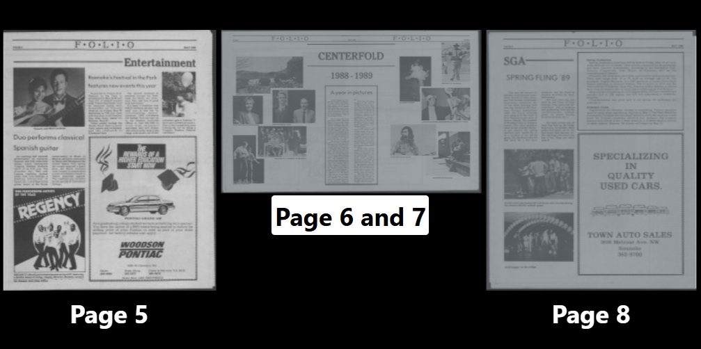 Yearbooks, newspapers and catalogs from throughout Virginia Western's history have been digitized and are now available to search, view and share. View the full archive, for free, at www.virginiawestern.edu/digitalarchive.