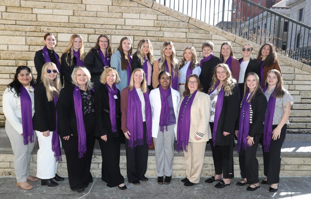 Virginia Western Community College faculty and students. Photo by Joe Mahoney.