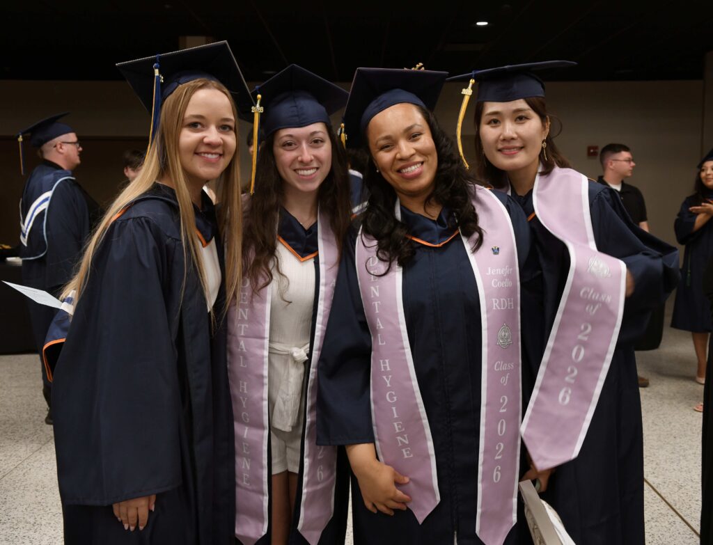 Graduates at Virginia Western's Commencement.