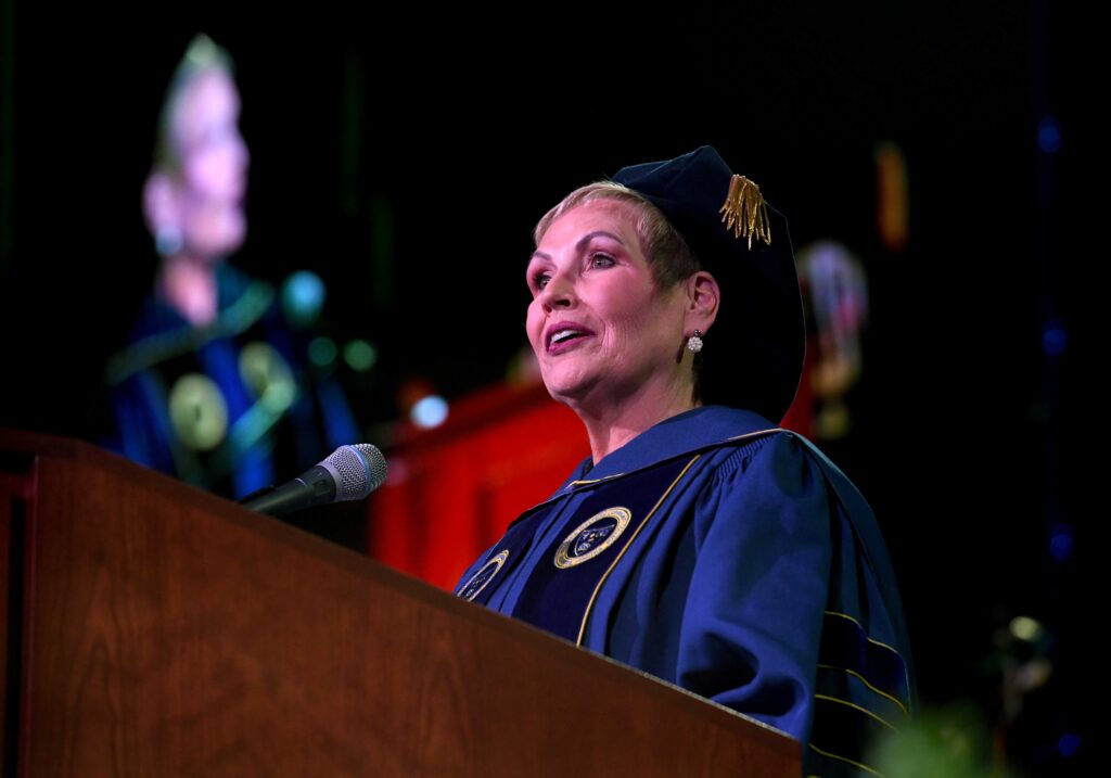 Dr. Laura Treanor is Virginia Western's fifth President.