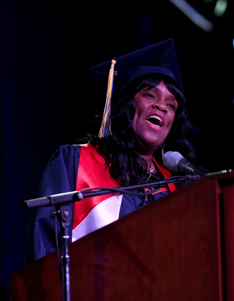 Demetrice Peerman-Forrest gave the Keynote address.