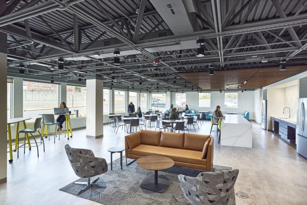 RoVa Labs, a 40,000-square-foot biotech incubator in Roanoke, provides space for early-stage biotech companies.