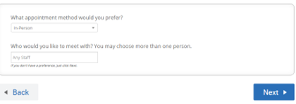 Navigate - Select a Person