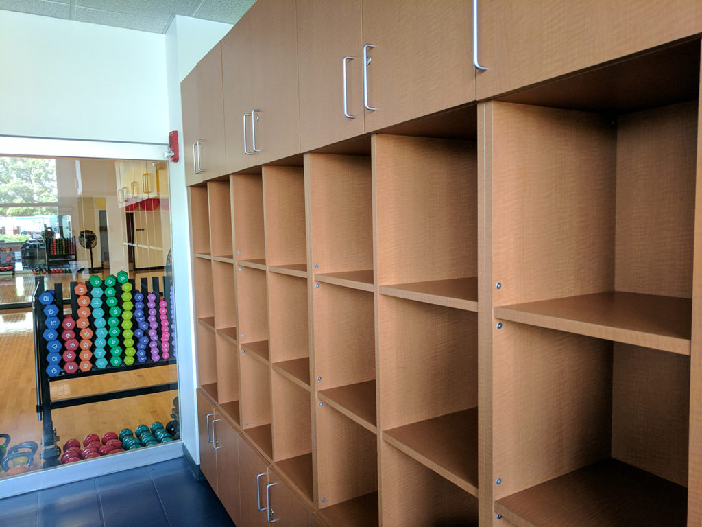 Storage cubbies