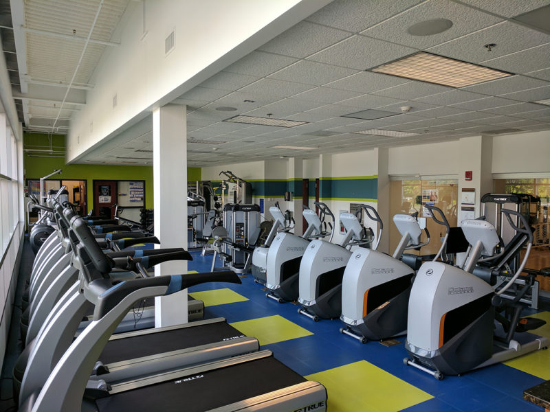exercise equipment room