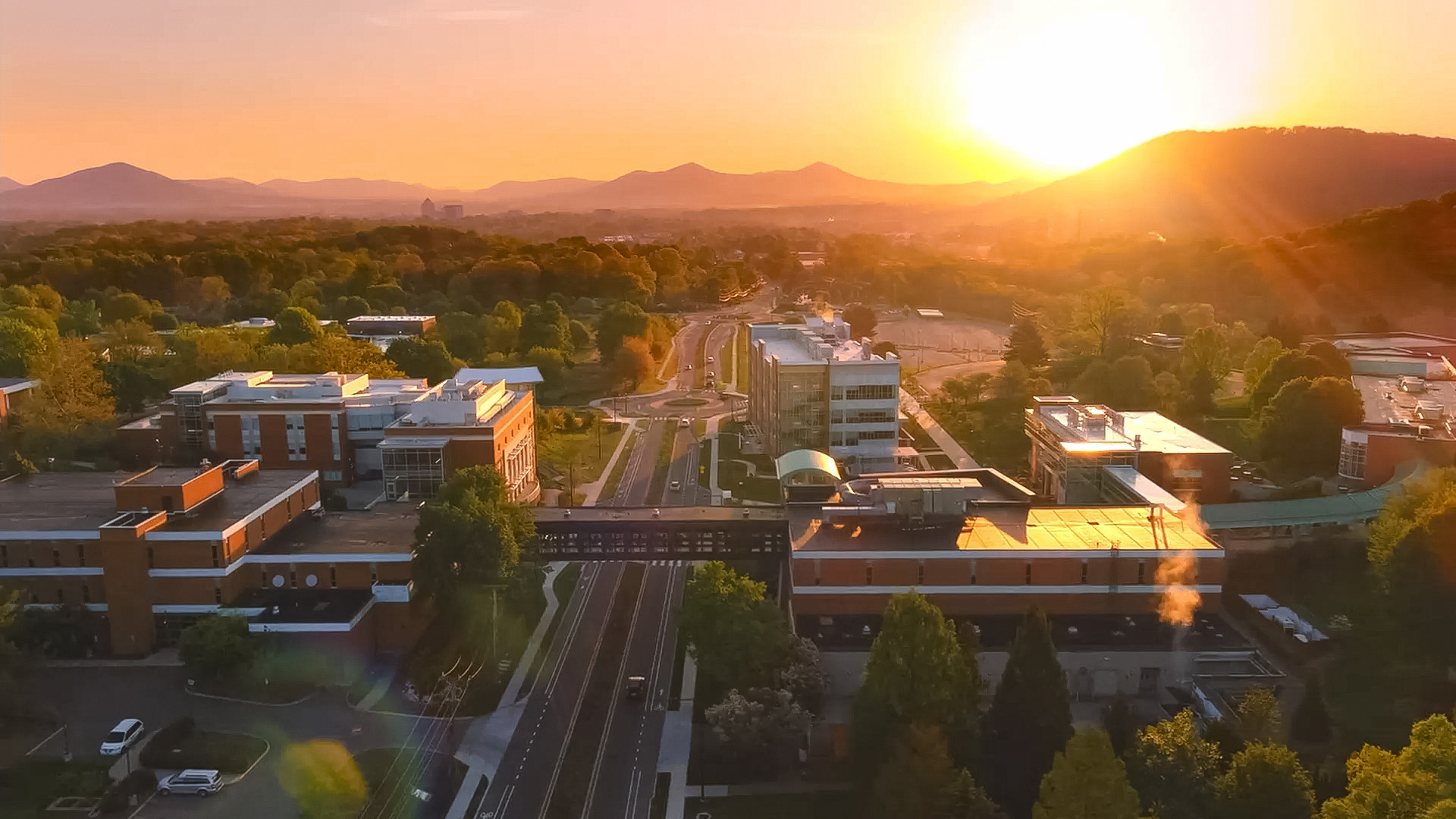 Virginia Western Campus at Sunrise