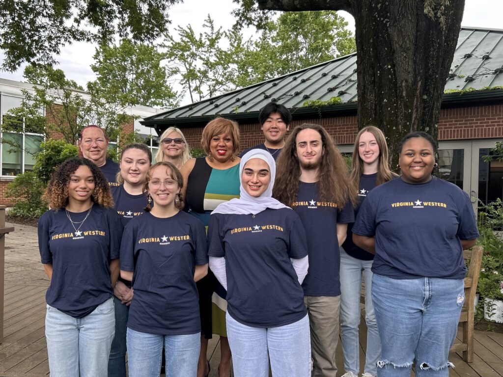 The Student Ambassador Team with Bern Battle