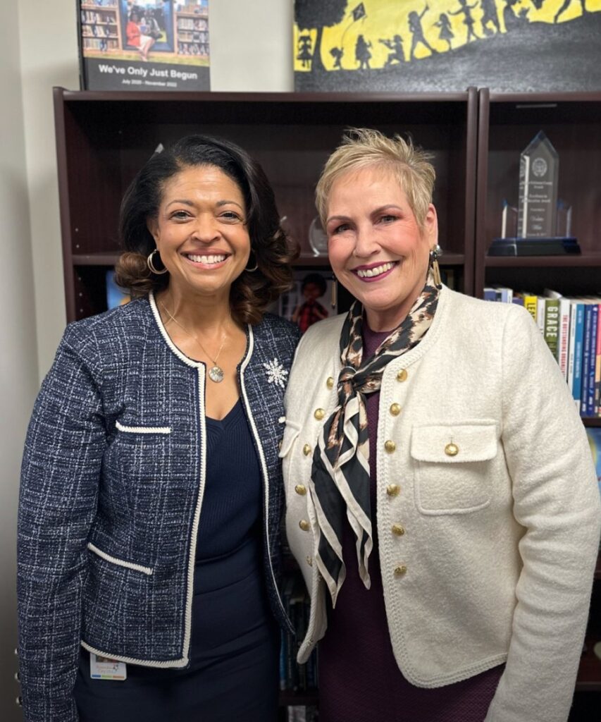 Dr. Verletta White and Dr. Laura Treanor